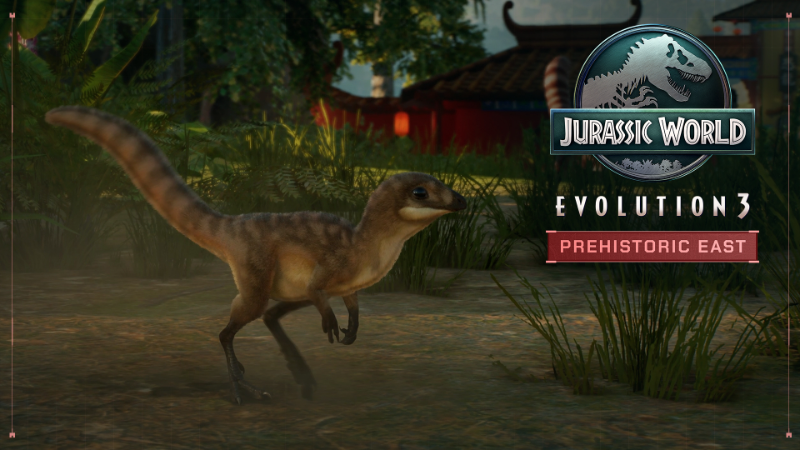 Jurassic World Evolution 3: Prehistoric East | Sinosauropteryx — иллюстрация официального анонса