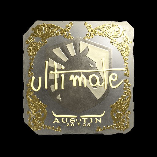 Sticker | ultimate (Gold) | Austin 2025
