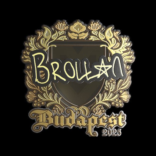 Sticker | Brollan (Gold) | Budapest 2025