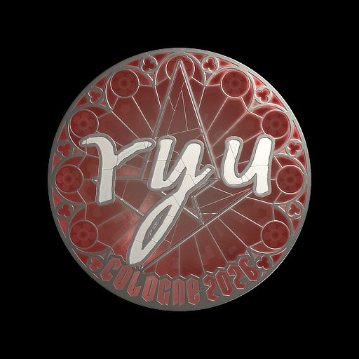 Sticker | ryu (Foil) | Cologne 2026