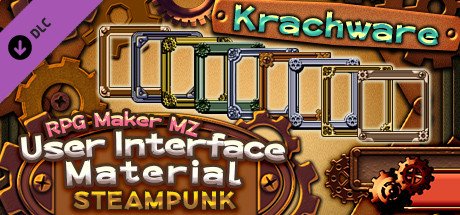 RPG Maker MZ - Krachware User Interface Material Steampunk — Steam