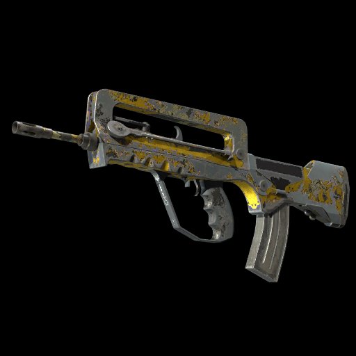 StatTrak™ FAMAS | Neural Net (Battle-Scarred)