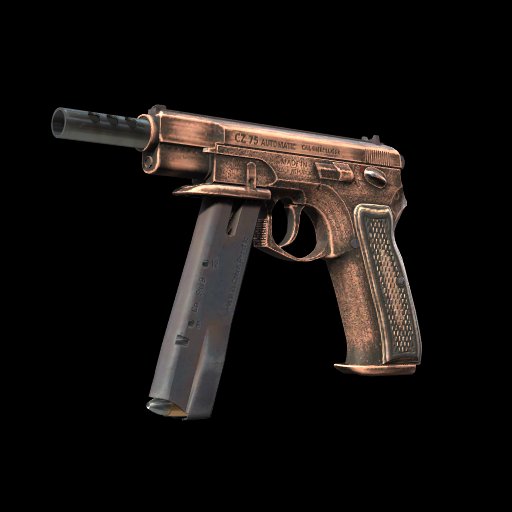 StatTrak™ CZ75-Auto | Distressed (Factory New)