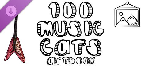100 Music Cats - Artbook