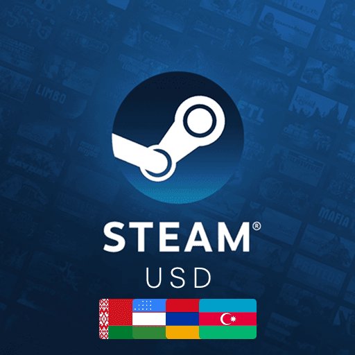 Пополнение Steam · USD