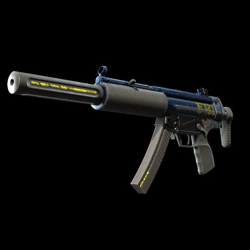 StatTrak™ MP5-SD | Agent (Battle-Scarred)