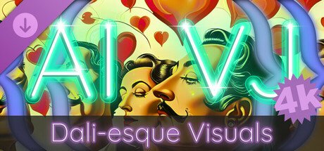 AI-VJ - Dali-esque 4k Visuals